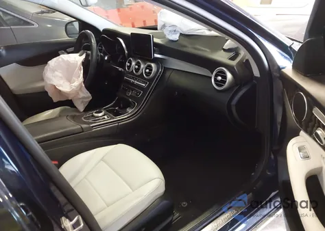 2017 Mercedes-Benz C 300 4Matic from USA, damaged, VIN 55SWF4KB9HU231330